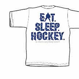 isport T-Shirt - Eat. Sleep. Hockey. 